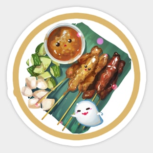 Satay Sticker